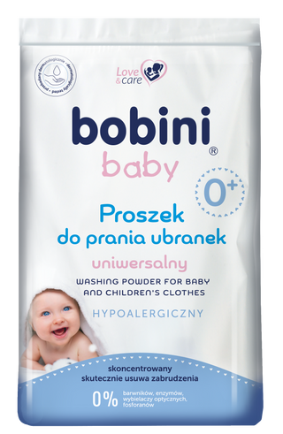 ბობინი სარეცხი/საშ. 4172 Baby სარეცხი ფხვნილი უნივერსალური(თეთრი/ფერ.ქსოვ.)0 თვის ასაკიდან 1.2კგ *