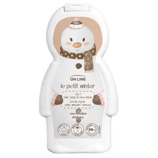 ონ ლაინ le petit 7408 დასაბანი გელი 3/1-ში WINTER SNOWMAN Snowman 1 წლიდან 350მლ *