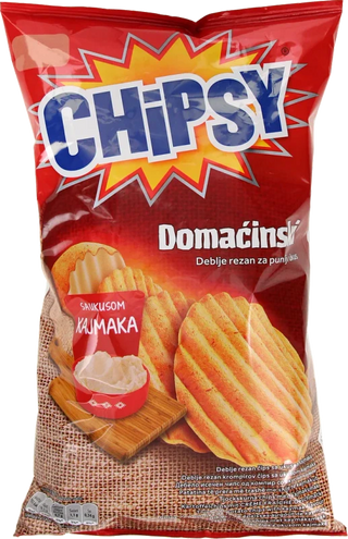 Čips Domacinski Kajmak 145G Chipsy