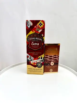 Poklon paket Chivas & čokolada