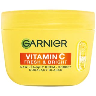 Garnier Vitamin C Fresh & Bright Nawilżający krem-sorbet dodający blasku