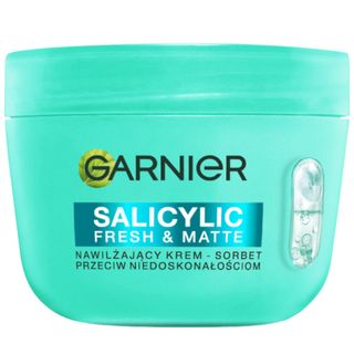Garnier Salicylic Fresh & Matte Nawilżający krem-sorbet przeciw niedoskonałościom