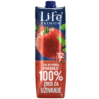 Sok paradajz 100% Nectar Life 1l TP