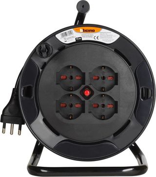 Avvolgicavo 3 X 1,5 4 Prese Pluristandard - 420010033