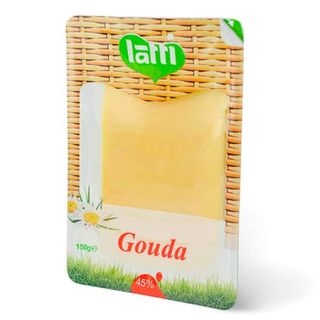 LATTI Cascaval Gouda feliat 45%.