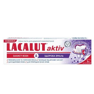 З/П "ЛАКАЛУТ-АКТИВ" ЗАЩИТА ДЕСЕН + ЗДОРОВАЯ ЭМАЛЬ 75МЛ 1984