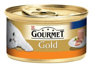 GOURMET GOLD MOKRA MAČKA 85G PUR.LIMENKA