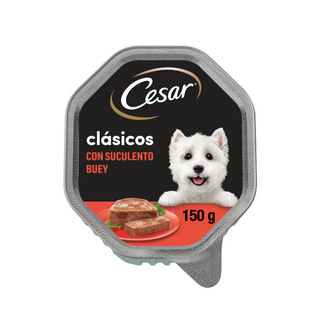 Comida Húmeda para Perro Paté Ternera Terrina Cesar (env. 150 gr)