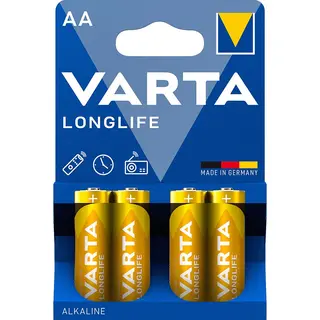 Baterie Alkaliczne Varta Longlife AA 4szt