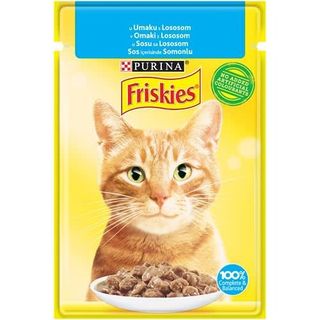 Hr. za mačke Friskies CiG Salmon Pouch 85g*3