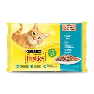 Hr. za mačke Friskies CiG MV Salmon16 85g*4