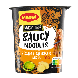 Nudle Maggi Saucy susam piletina 75g čaša