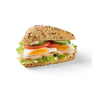Kanapka proteinowa kurczak jajko