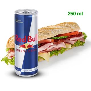 Bagietka Królewska + Redbull 250 ml