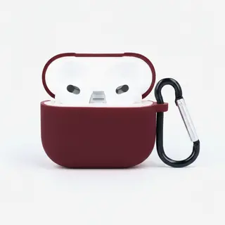 Funda Auriculares Inalámbricos Rojo camelia - Compatibles con AirPods Pro 3