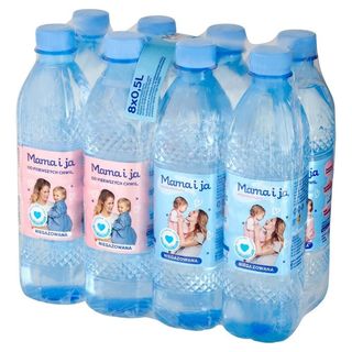 Mama i ja Woda źródlana niegazowana 8 x 0,5 l