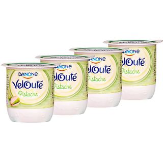 Pack Yaourt Brassé Velouté Pistache Danone 110g 4 unités