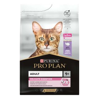 Ração para Gato Adulto Purina Pro Plan Delicate OptiDigest Peru 3kg