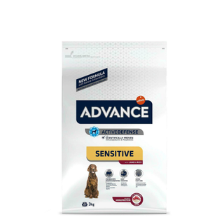 Ração para Cão Adulto Sensitive Cordeiro e Arroz 3kg