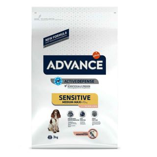 Ração para Cão Adulto Sensitive Salmão e Arroz 3kg
