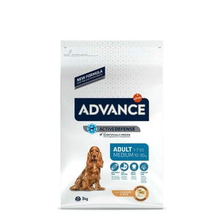 Ração para Cão Adulto Médio Frango e Arroz 3kg