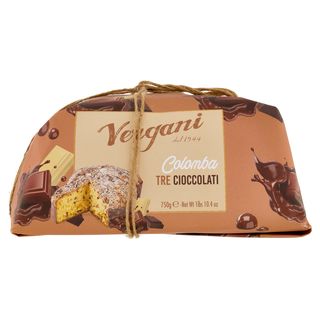 Colomba Farcita Tre Cioccolato