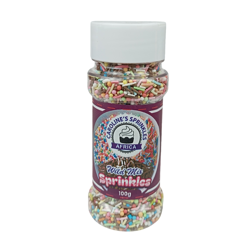 Caroline's Wild Mix Sprinkles, 100g