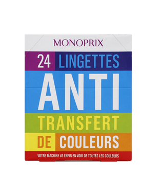 LINGETTE ANTI TRANSFERT COULEUR X24 MPX