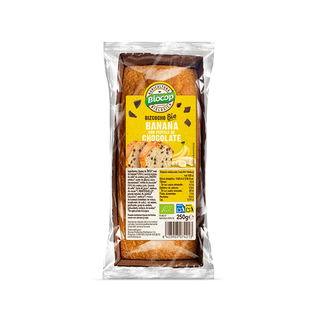 Bizcocho banana choco Biocop 250g ECO