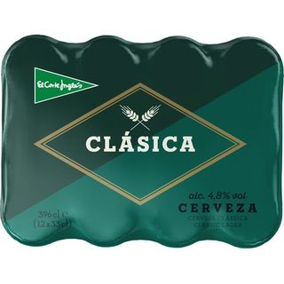 El Corte Ingles Cerveza Rubia Clásica Tipo Lager Pack 12 Carga02 33Cl