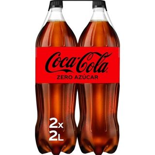 Coca Cola Refresco Cola Zero Bipack 2 L