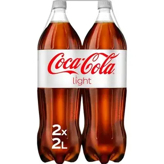 Coca Cola Refresco De Cola Light Pack 2 Botellas 2 L