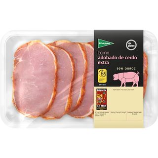 El Corte Ingles Lomo Adobado De Cerdo Extra 50% Duroc Sin Gluten Peso Aproximado Bandeja 600G