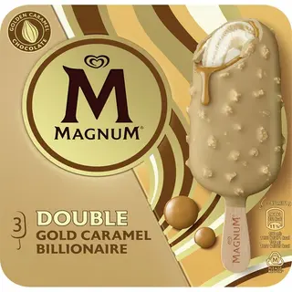 Magnum Double Caramel Doree Pack-3 X 85 Gr