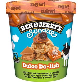 Ben&Jerry'S Helado Sundae De Caramelo Salado Y Trozos De Chocolate Tarrina 427 Ml