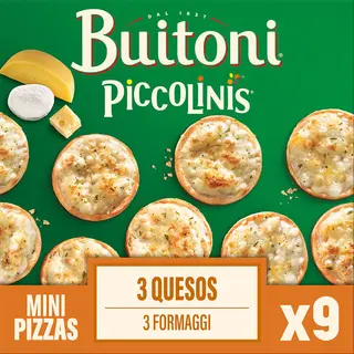 Buitoni Piccolinis 3 Quesos Caja 270 Grs