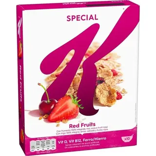 Kellogg'S Cereales Special K Frutos Rojos Caja 300 Grs