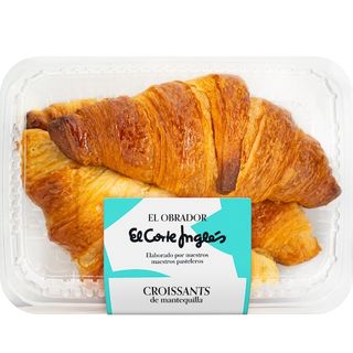 Calidad Artesana Croissant De Mantequilla 3 Unidades Bandeja 200G