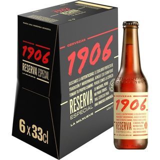 1906 Cerveza 1906 Reserva Especial Pack 6 33 Cl