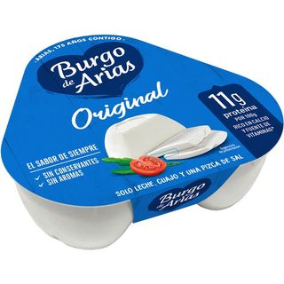 Burgo De Arias Queso Fresco Natural Pack 3 X 72G