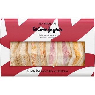 Calidad Artesana Minisandwiches Surtidos 8 Unidades Envase 380G