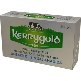 Kerrygold Mantequilla Sin Sal Pastilla 200 Gr.