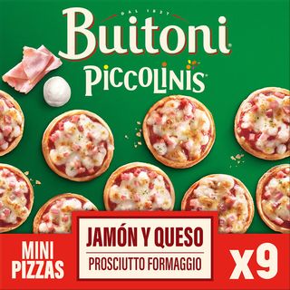 Buitoni Piccolinis Capricciosa Jamon Y Queso Caja 270 Grs