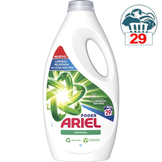 Ariel Original Detergente Maquina Liquido Botella 29 Dosis
