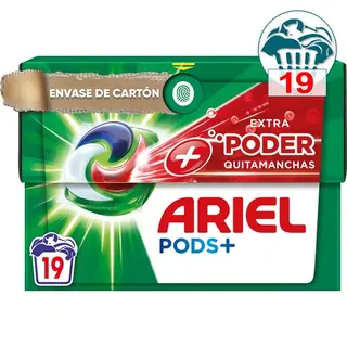 Ariel Detergente Maquina All In 1 Pods 21 Dosis