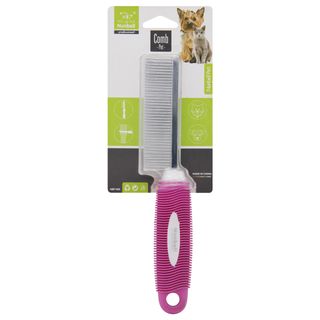 Peigne avec manche en caoutchouc