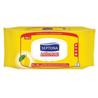 SEPTONA maramice antibacterial lemon 60 KOM