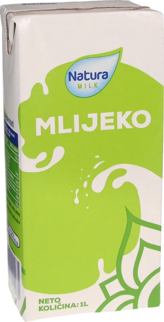 Mlijeko 2.0% Natura Bez Čepa