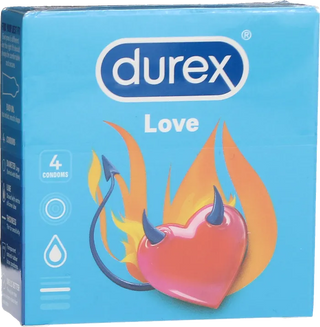 Kondom Love 4 Pack - Durex