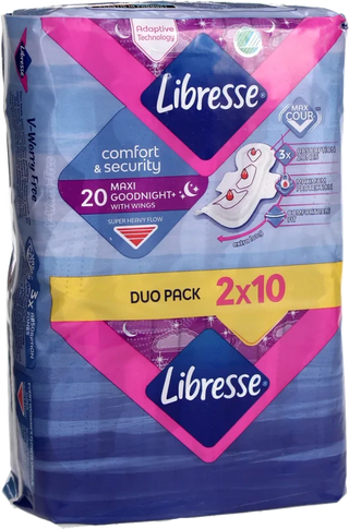 Ulošci Maxi Goodnight 20/1 Libresse